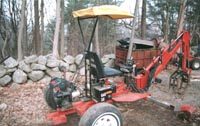 CADDigger 728 with Grapple Bucket
